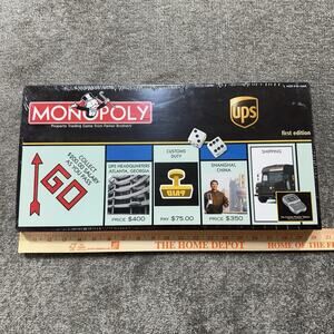 Hasbro Monopoly United Parcel Service UPS First Edition BRAND NEW SEALED